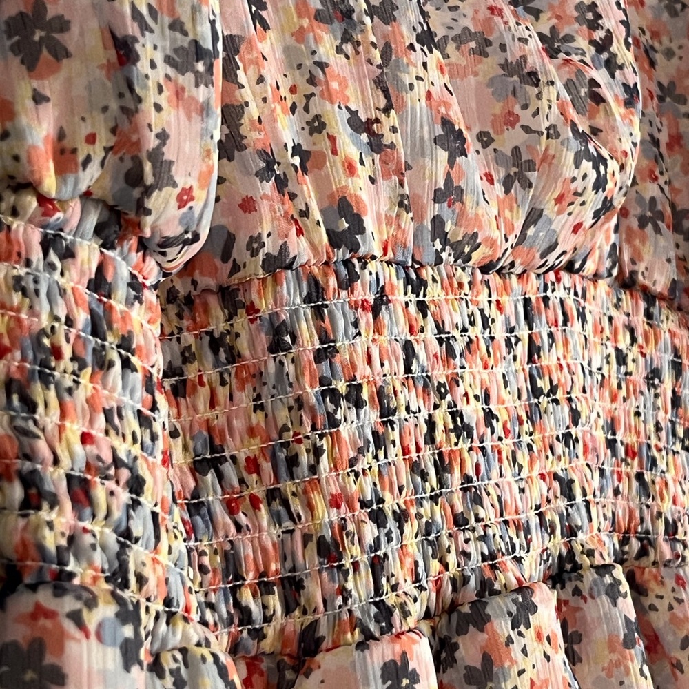 SELLING CHARLOTTE RUSSE DRESS 👗 SIZE XL FLORAL COLOR SLEEVELESS BNWT - Picture 9 of 16